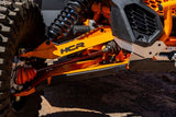 Can-Am Maverick X3 A-arm UHMW skid plate detail