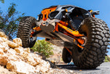 Can-Am Maverick X3 72 inch A-arm skid plate installed