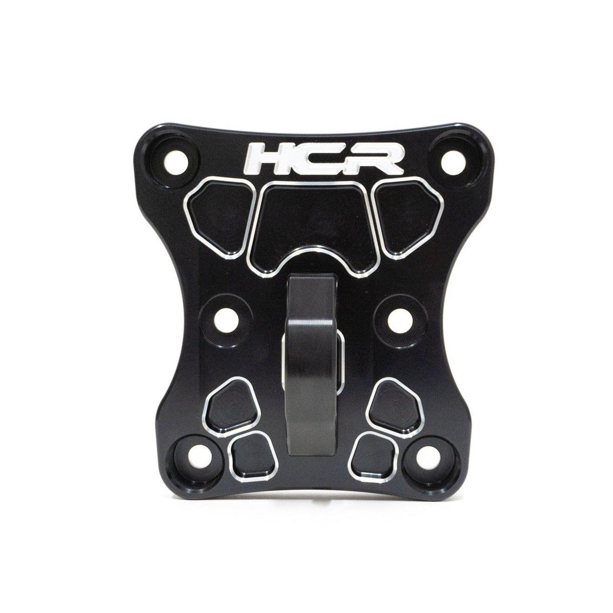 HCR Can-Am Maverick X3 radius rod plate with D-ring