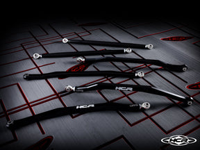 HCR Can-Am Maverick X3 72 inch billet radius rods