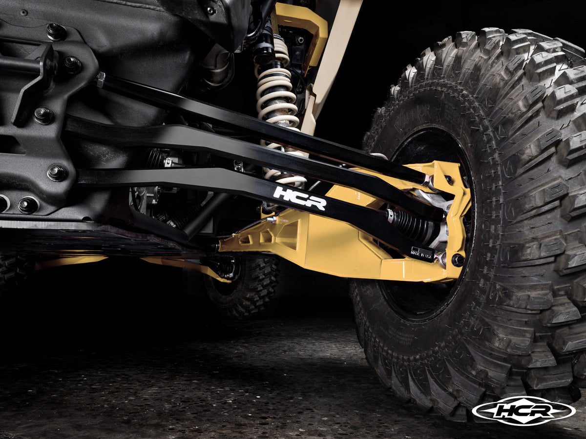 HCR X3 72 inch radius rod kit installed