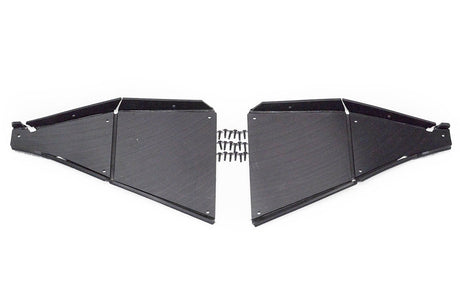 Polaris RZR Pro XP long-travel front A-arm skid plates