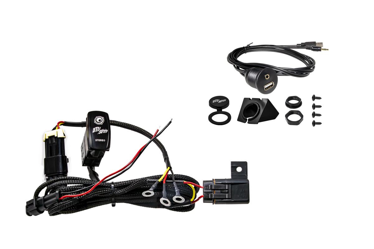'25 -'26 RZR® Pro Series Head Unit Mount | UTVS-PRO2-HUMT-DASHKIT-RKR