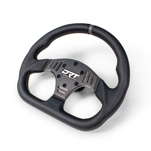 UTV D-Shape Leather Steering Wheel