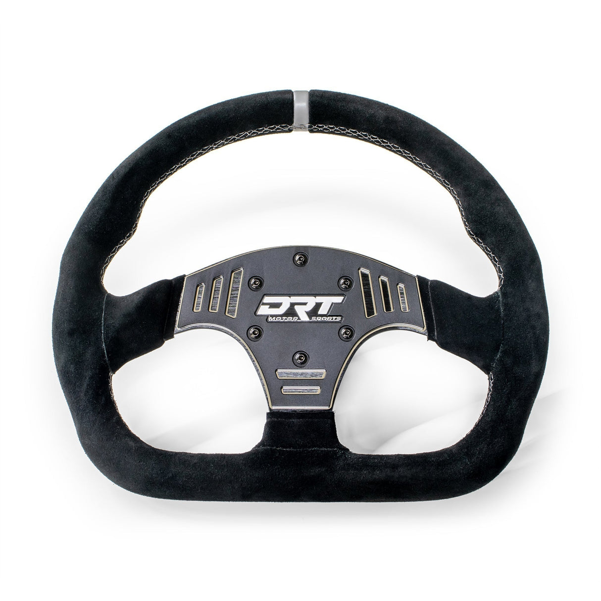 UTV D-Shape Suede Steering Wheel