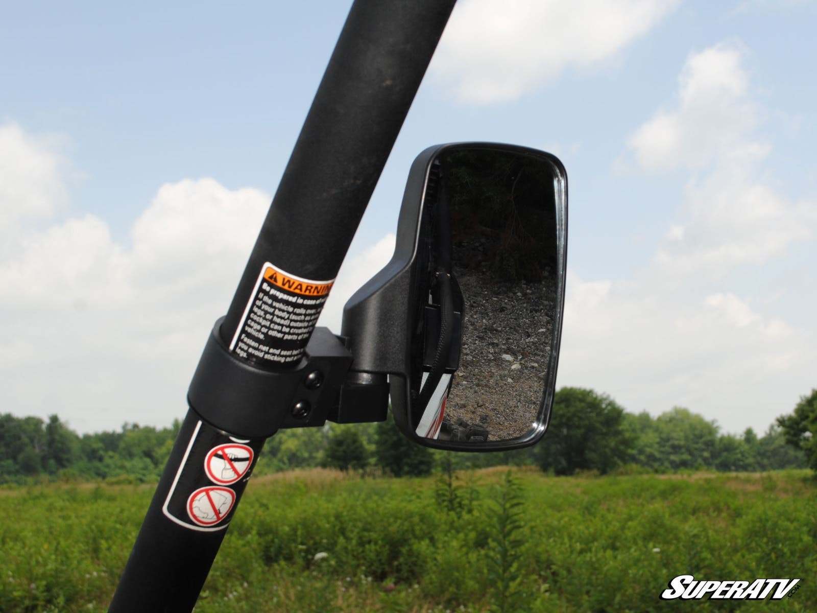 Photo of SuperATV Polaris RZR Side View Mirrors by SuperATV - Premium Mirrors for UTVs / Side by Sides
