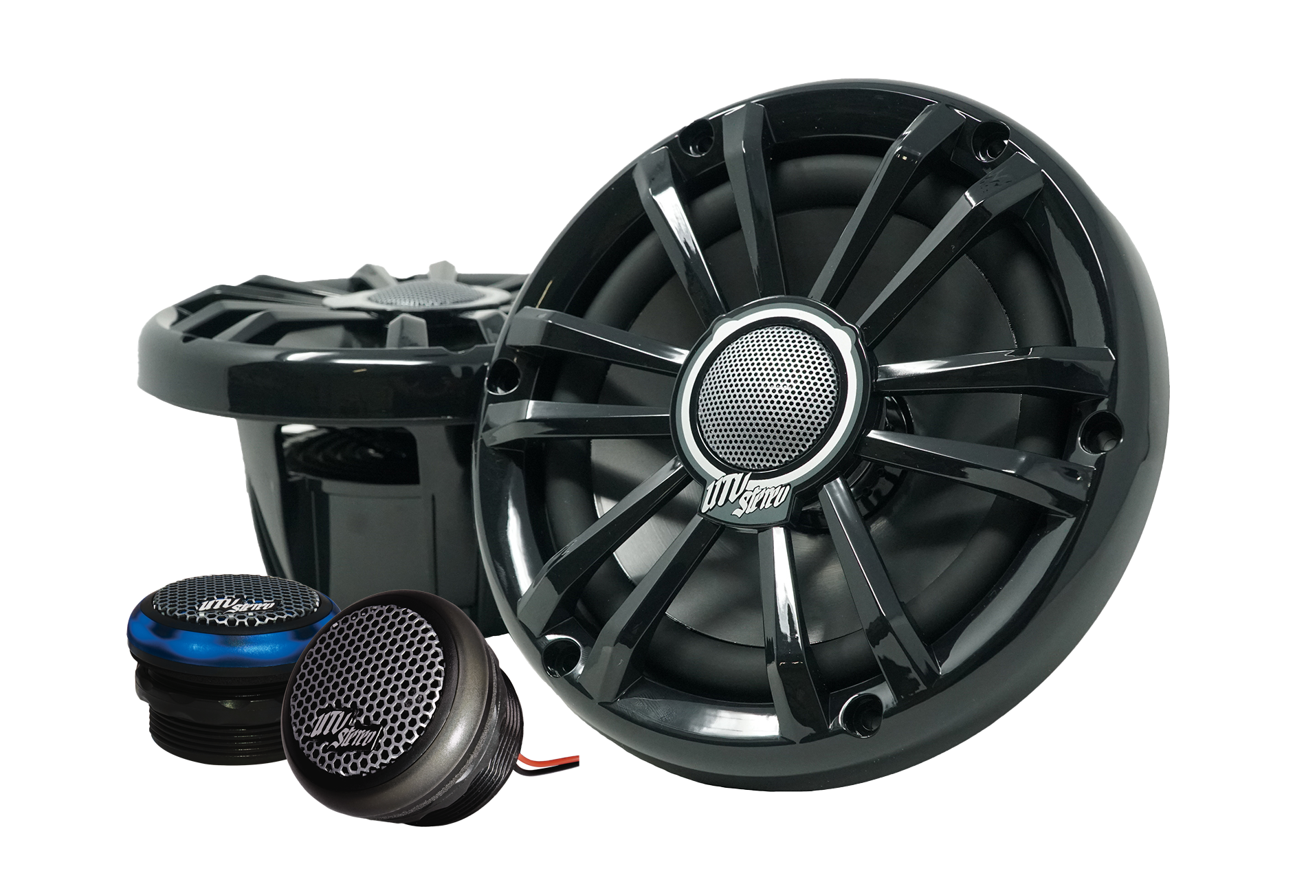 UTV Stereo - Can-Am Maverick R 6.5" Dash Panel Speaker Mounts | UTVS-R-DP65