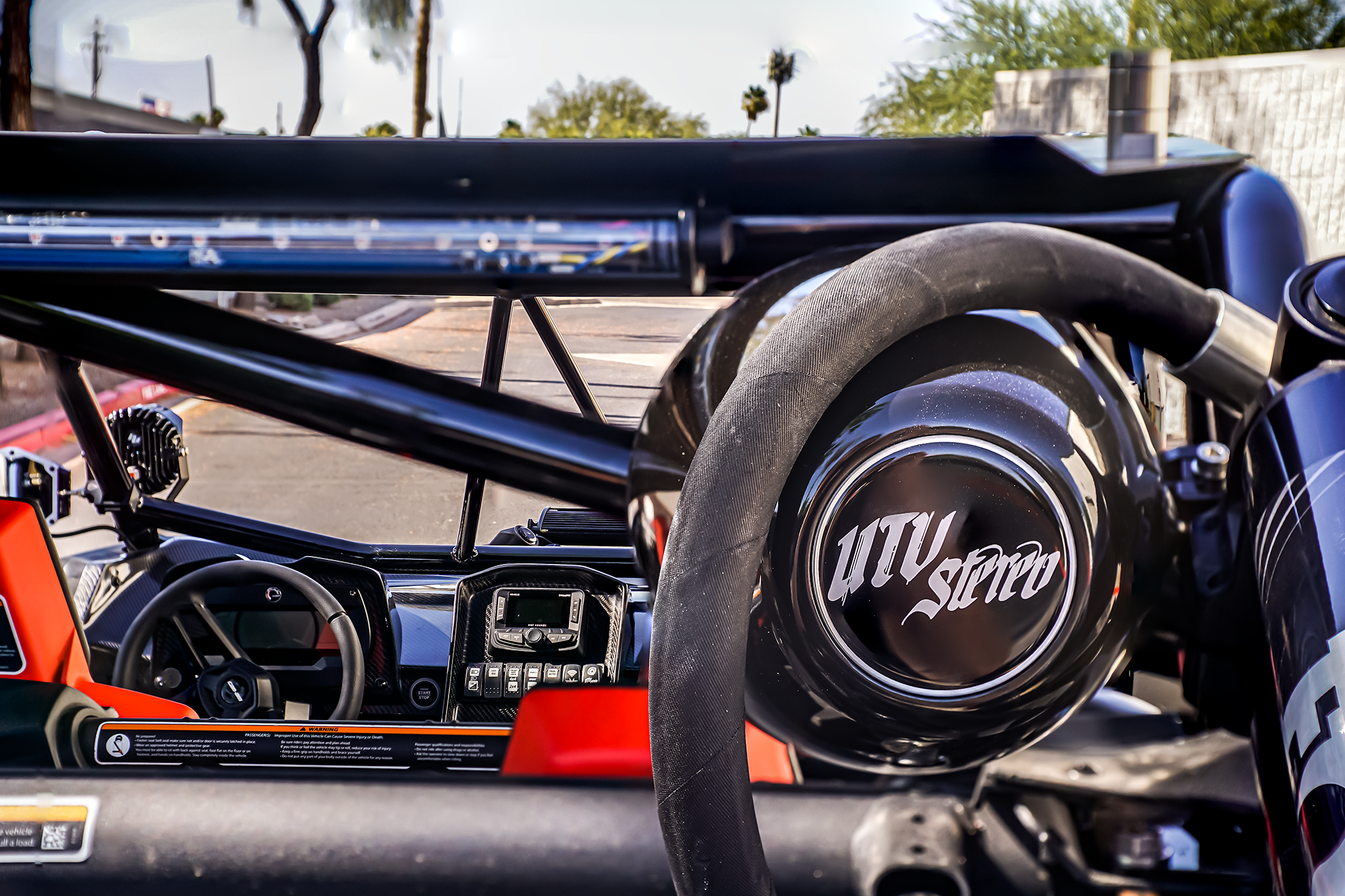 Photo of 6.5" Cage Mount Pods - Unloaded (Pair) | UTVS-CP65 by UTV Stereo - Premium 6.5in Powersports Speaker Enclosures for UTVs / Side by Sides