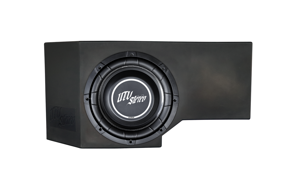Can-Am® Defender HD10 Vented 10" Passenger Subwoofer Enclosure Unloaded | UTVS-DEF-VENC-PASS