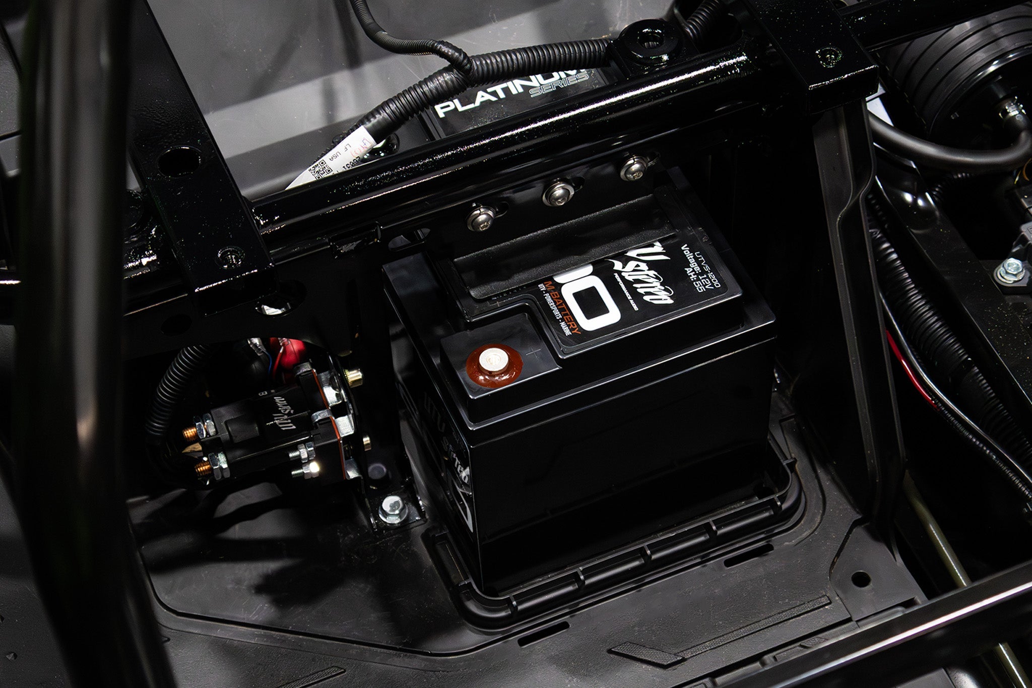 Photo of Kawasaki Teryx H2 2nd Battery Kit | UTVS-H2-2BATT-KIT by UTV Stereo - Premium for UTVs / Side by Sides