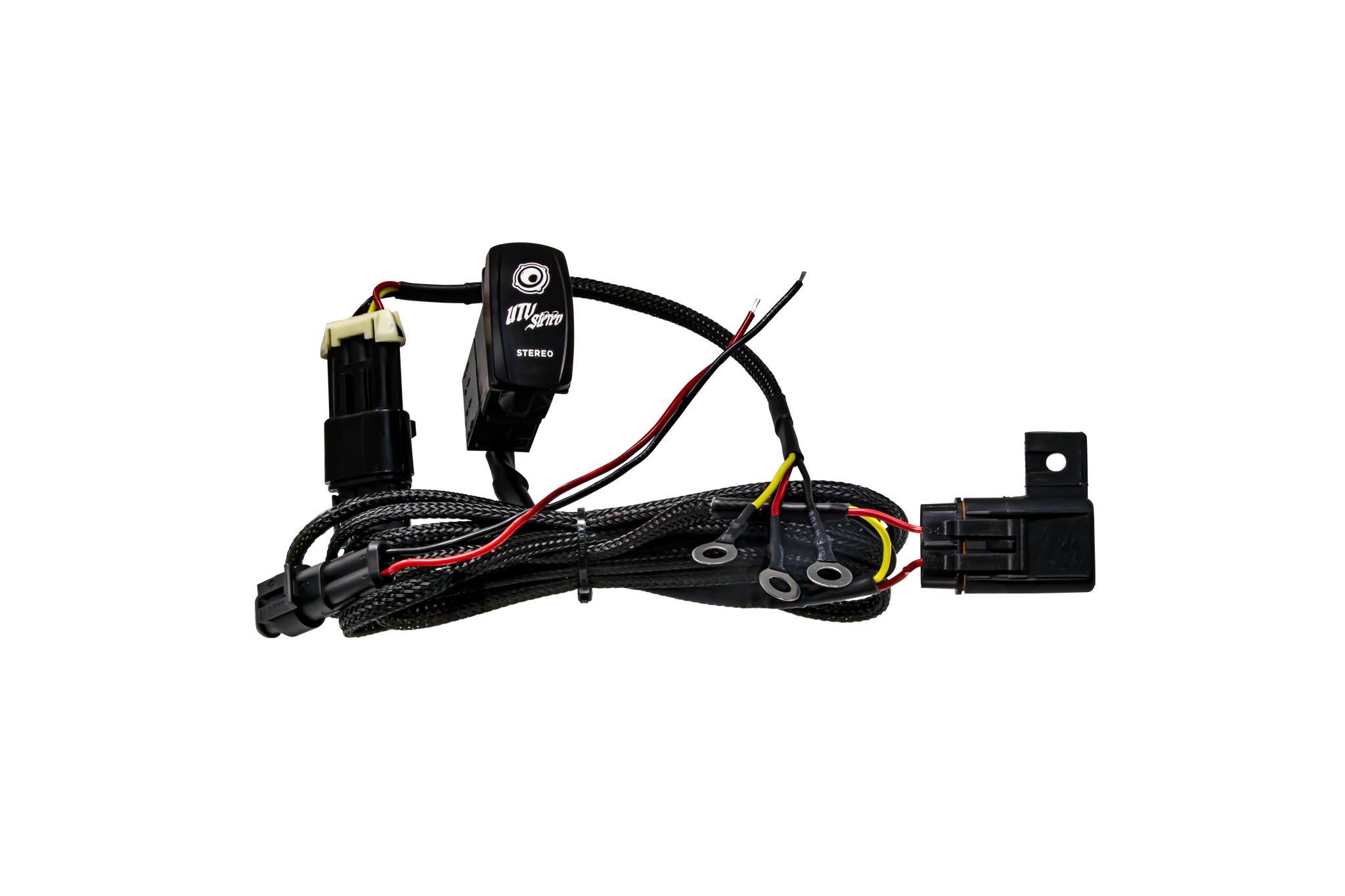 Photo of RZR® Pro Series Head Unit Mount (2025 MODELS ONLY) | UTVS-PRO2-HUMT-DASHKIT-RKR by UTV Stereo - Premium 2023 RZR Media Receiver Mount for UTVs / Side by Sides