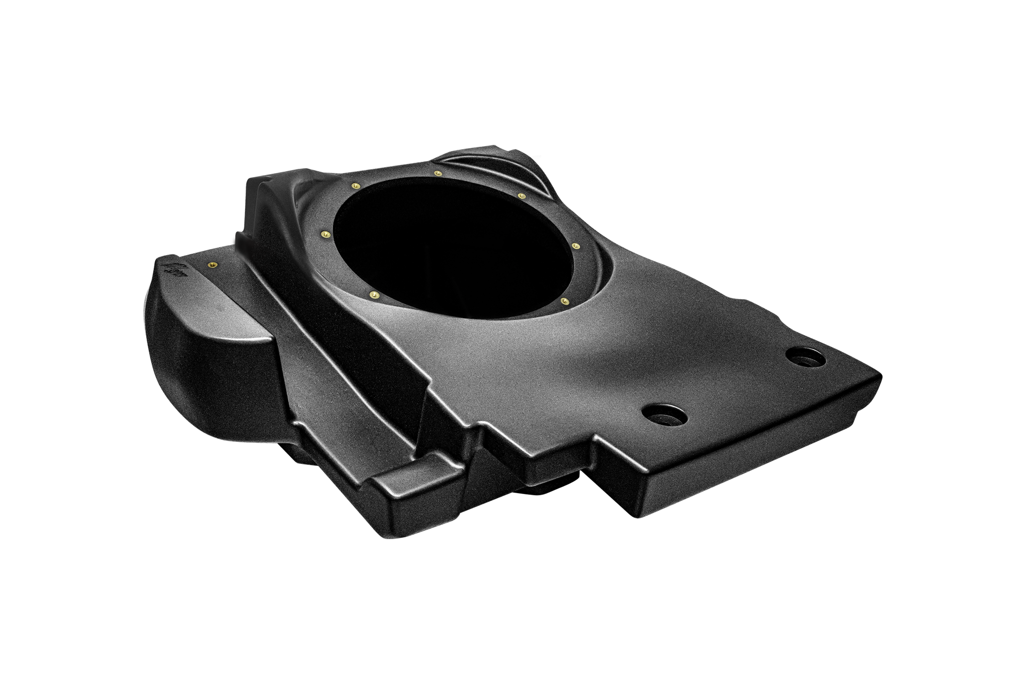 Photo of Can-Am® Maverick R 10" Front Driver Subwoofer Enclosure (2-SEAT MODELS) – Unloaded | UTVS-R-ENC-DRIVER-2 by UTV Stereo - Premium for UTVs / Side by Sides