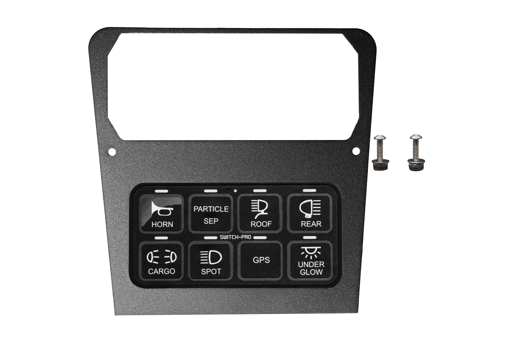 Photo of Switch-Pros® SP-9100 Mount for Can-Am® Maverick R | UTVS-R-SP-MT-8 by UTV Stereo - Premium Switch Pros Upper Mount for UTVs / Side by Sides