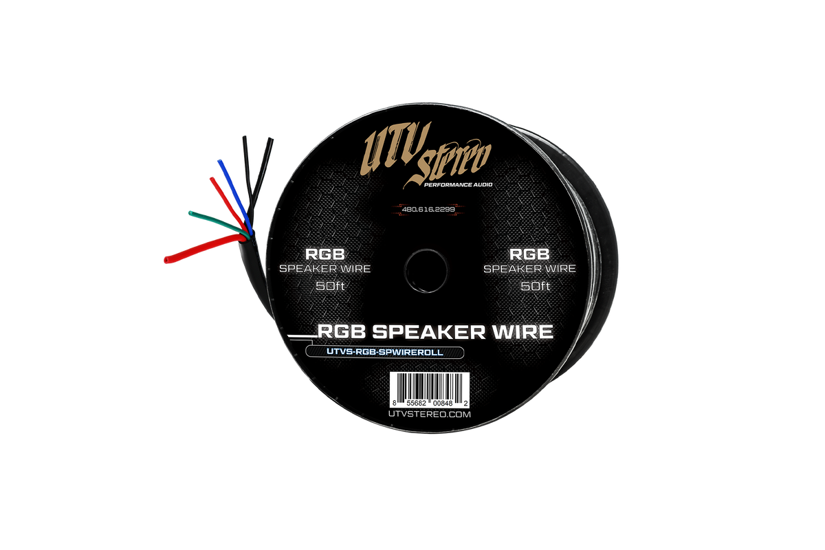 6 Conductor RGB Speaker Wire | UTVS-RGB-SPWIRE-ROLL