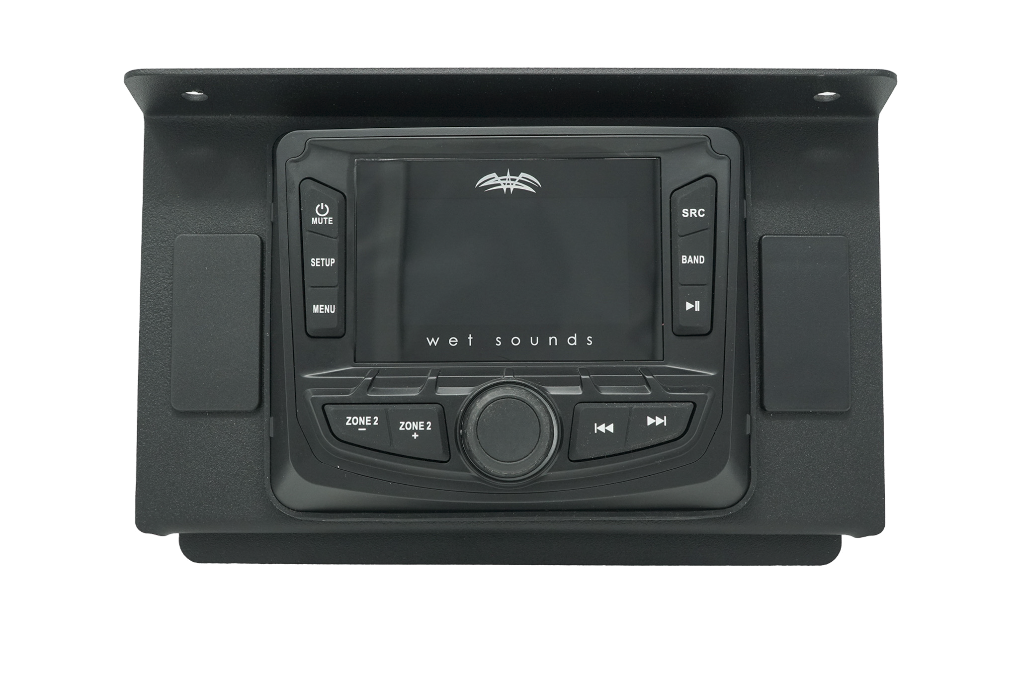Photo of RZR Pocket Display Unit Mount W/ Rocker Switch Cutouts | UTVS-RZR-HUMT-PKT-RKR by UTV Stereo - Premium RZR Media Receiver Lower Mount for UTVs / Side by Sides