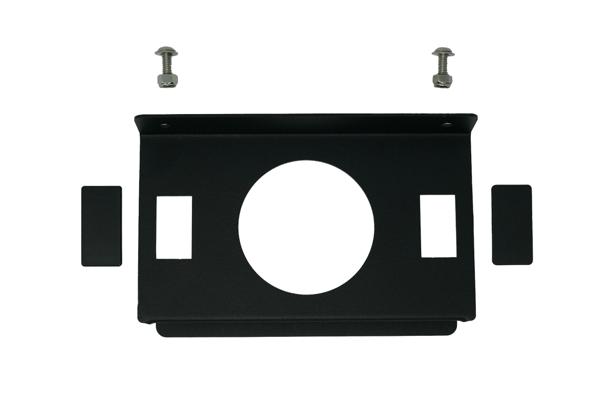 UTV Stereo Polaris RZR Pocket Display Mount with Rocker Cutouts