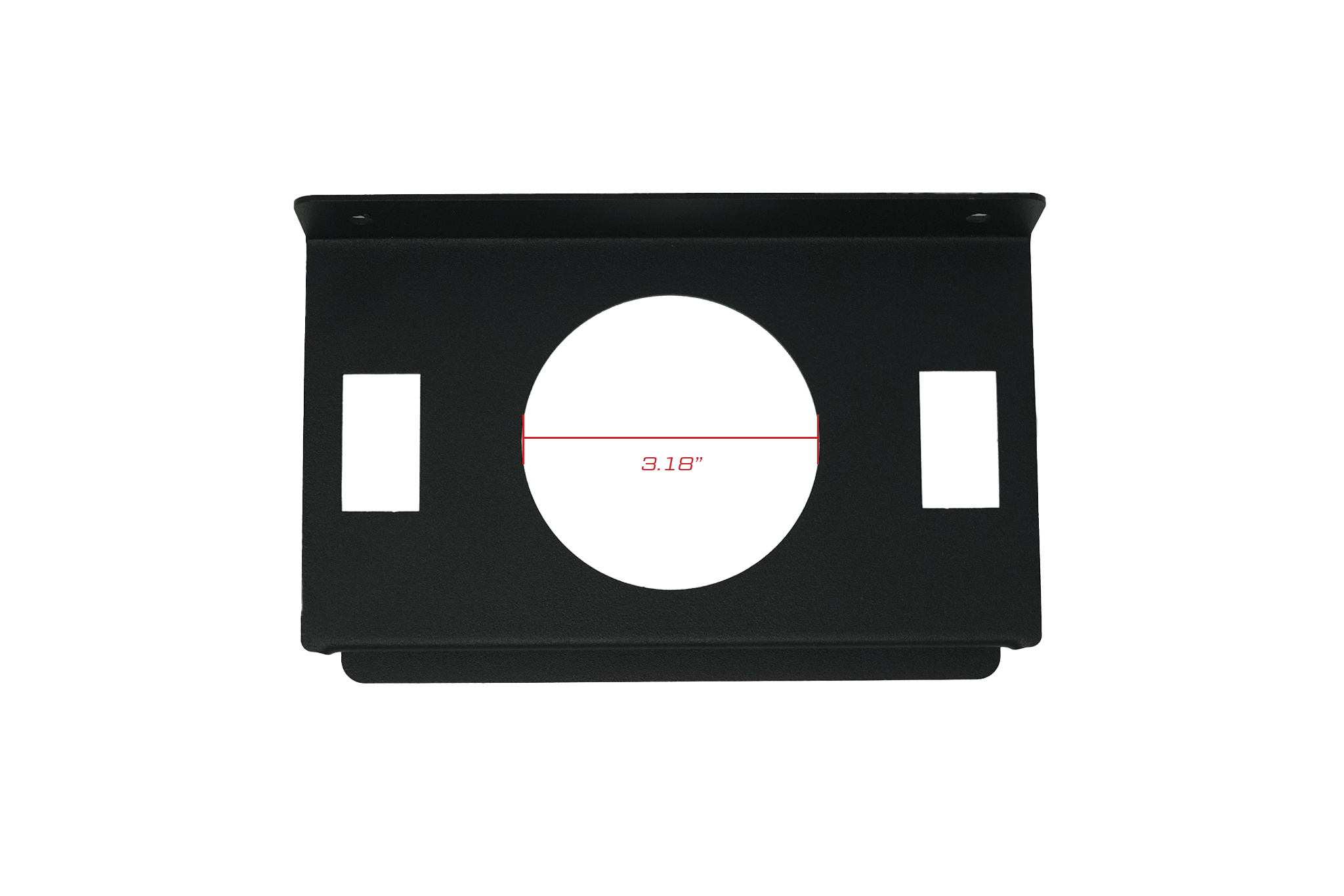 Photo of RZR Pocket Display Unit Mount W/ Rocker Switch Cutouts | UTVS-RZR-HUMT-PKT-RKR by UTV Stereo - Premium RZR Media Receiver Lower Mount for UTVs / Side by Sides