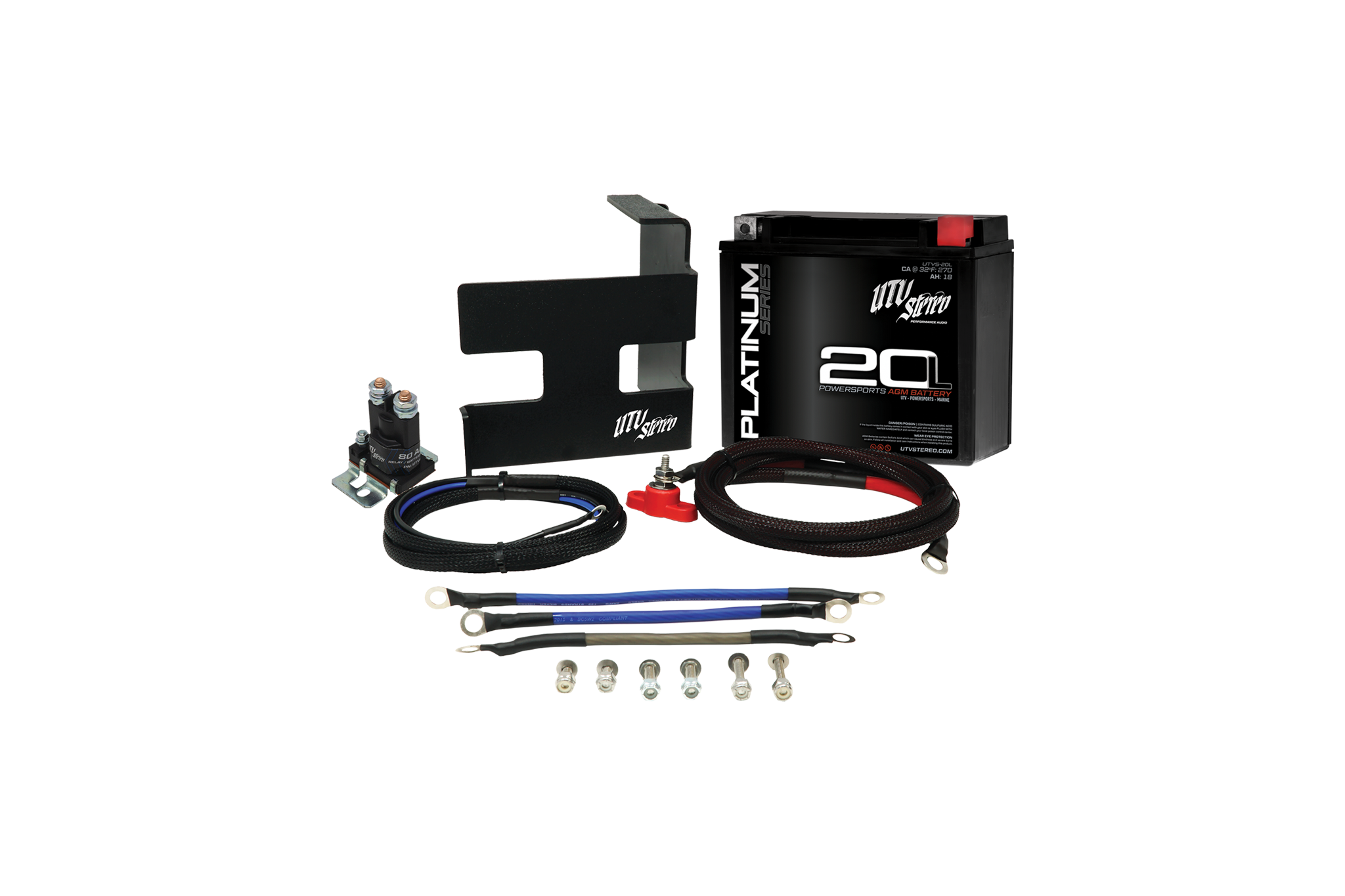 Photo of Dual-Bank Battery Charger / Maintainer | UTVS-BCM2 by UTV Stereo - Premium Battery Charger/Maintainer for UTVs / Side by Sides