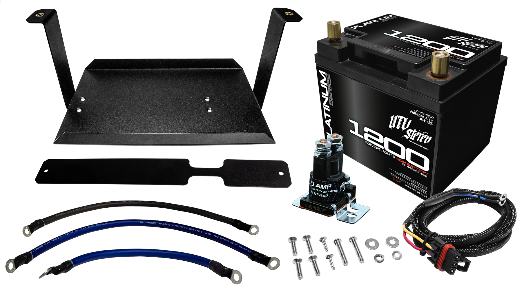 Photo of Dual-Bank Battery Charger / Maintainer | UTVS-BCM2 by UTV Stereo - Premium Battery Charger/Maintainer for UTVs / Side by Sides
