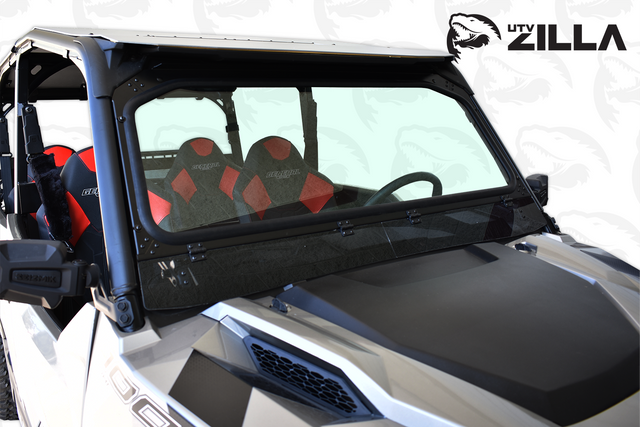 Photo of Polaris General Vented Glass Windshield by UTVZILLA - Premium for UTVs / Side by Sides