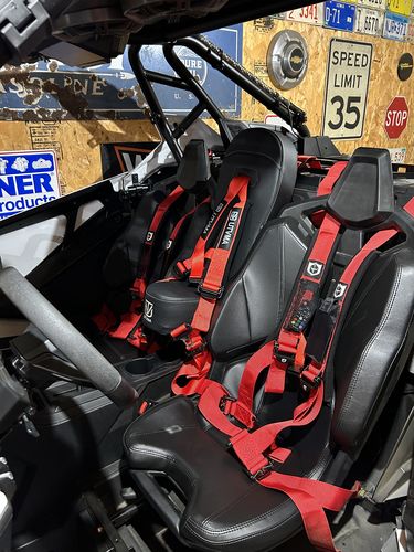 Photo of RZR 2 PRO Bump Seat (2020-2024) by UTV Mountain Accessories - Premium Bump Seats for UTVs / Side by Sides