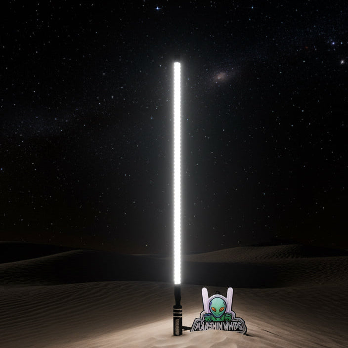 Photo of V2 Black Out LED Whip: The Ultimate Stealth Single by Marshin Whips - Premium for UTVs / Side by Sides