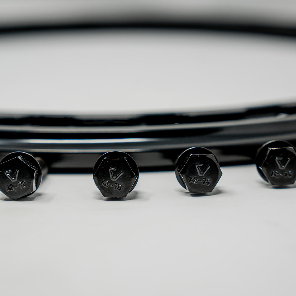 Photo of M8x25mm UTV Beadlock Hardware Kit Black by Valor Offroad - Premium Beadlock Hardware for UTVs / Side by Sides