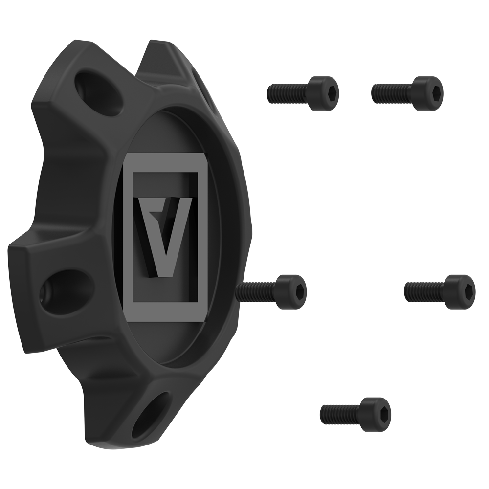 Photo of VCAP2 Center Cap Satin Black by Valor Offroad - Premium Wheels for UTVs / Side by Sides