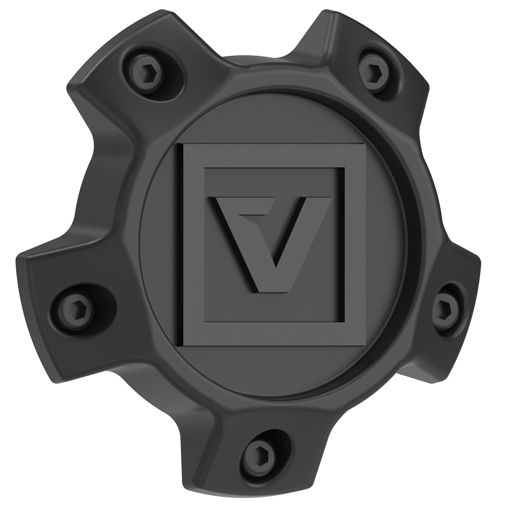 Photo of VCAP2 Center Cap Satin Black by Valor Offroad - Premium Wheels for UTVs / Side by Sides