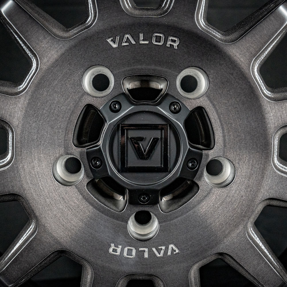 Photo of VCAP2 Center Cap Satin Black by Valor Offroad - Premium Wheels for UTVs / Side by Sides