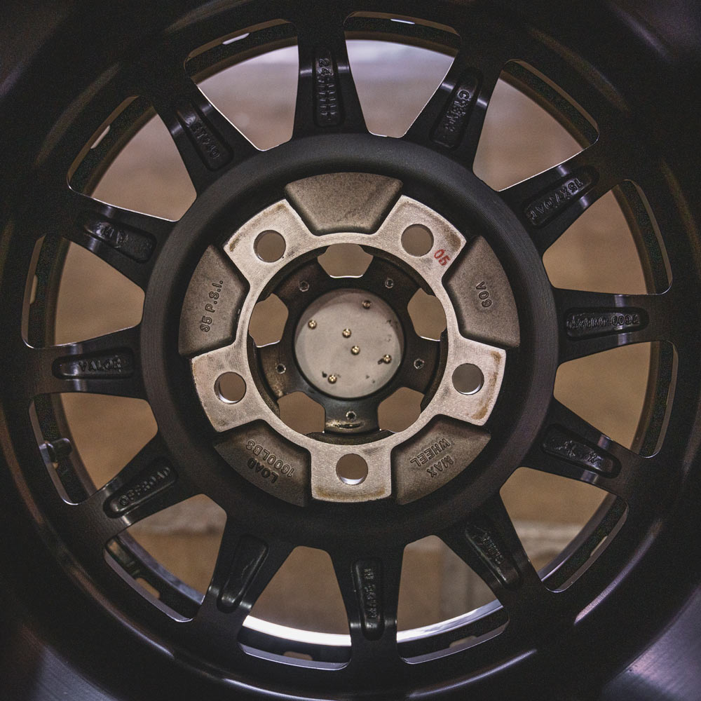 Photo of VCAP2 Center Cap Satin Black by Valor Offroad - Premium Wheels for UTVs / Side by Sides