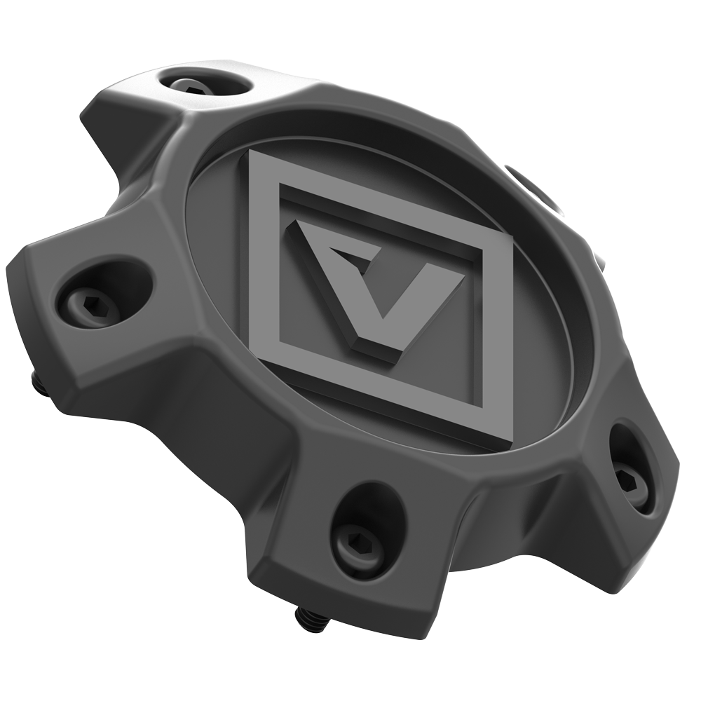 Photo of VCAP2 Center Cap Satin Black by Valor Offroad - Premium Wheels for UTVs / Side by Sides