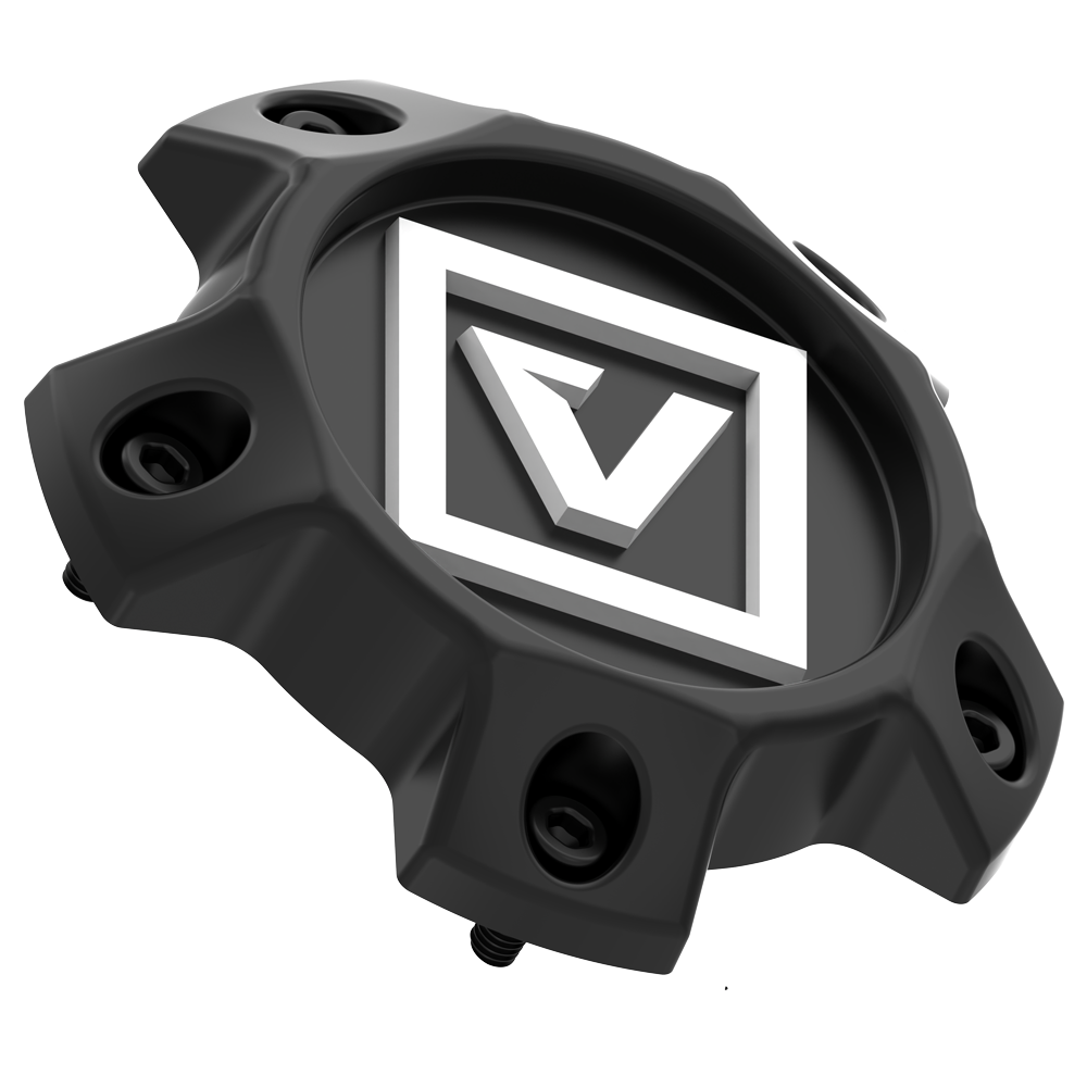 Photo of VCAP2 Center Cap Satin Black by Valor Offroad - Premium Wheels for UTVs / Side by Sides
