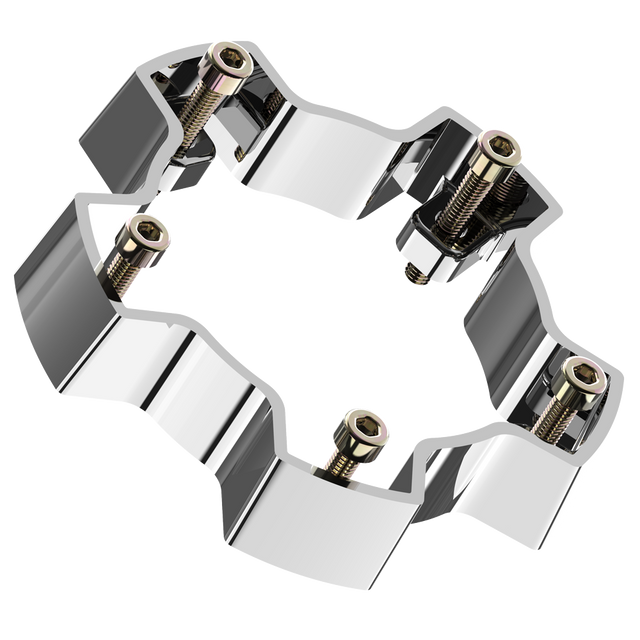 Photo of VCAP2 Center Cap Riser Chrome by Valor Offroad - Premium Center Cap for UTVs / Side by Sides