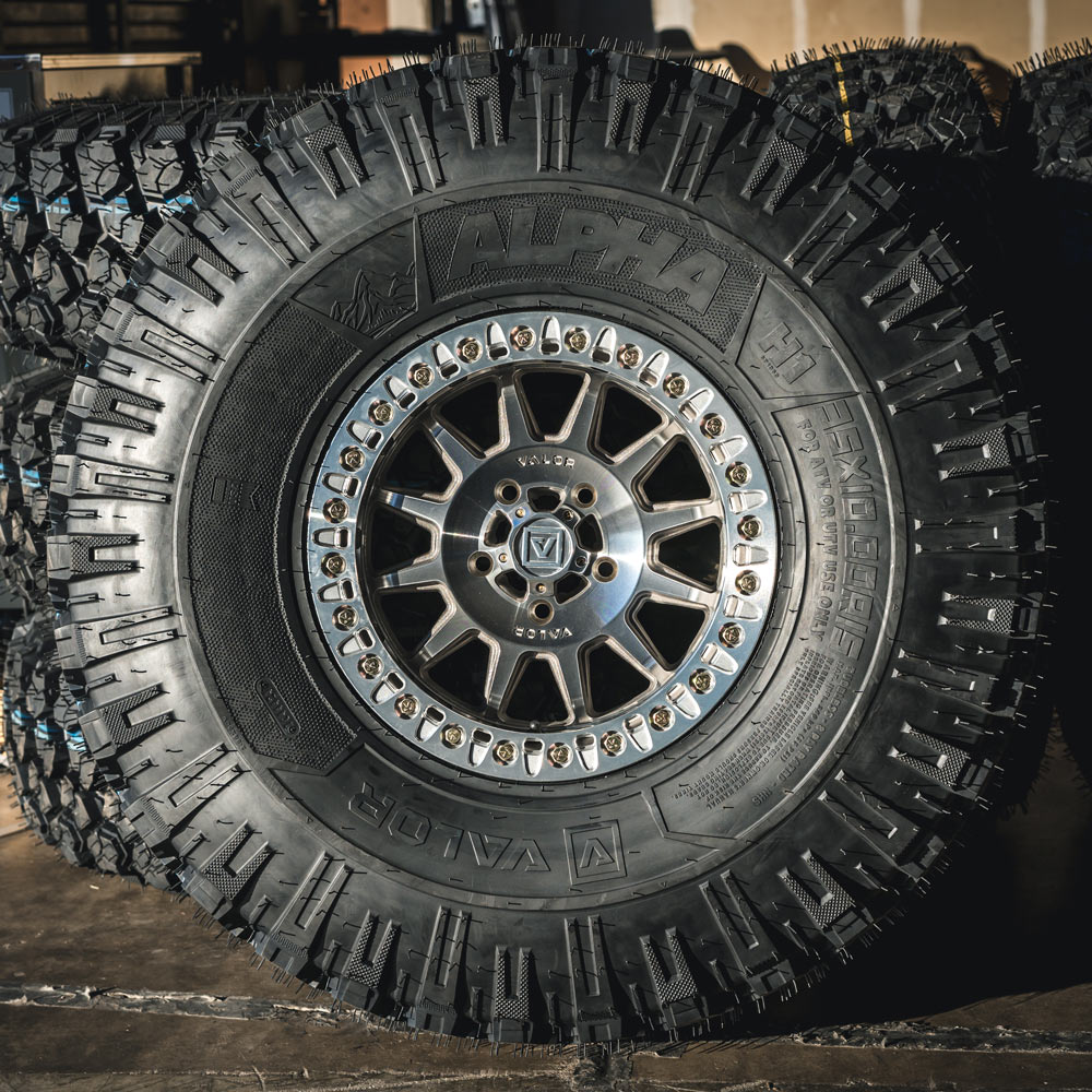 Photo of VCAP2 Center Cap Raw by Valor Offroad - Premium Wheels for UTVs / Side by Sides