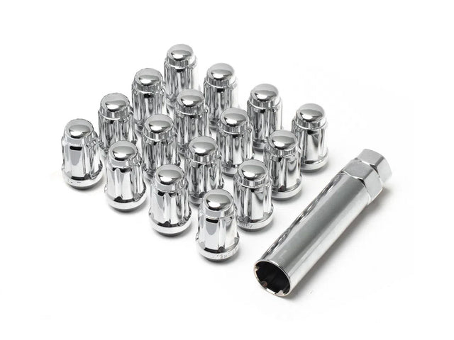 Photo of 12x1.5 UTV Wheels Lug Kit Chrome (4-Lug) by Valor Offroad - Premium Installation Kit for UTVs / Side by Sides