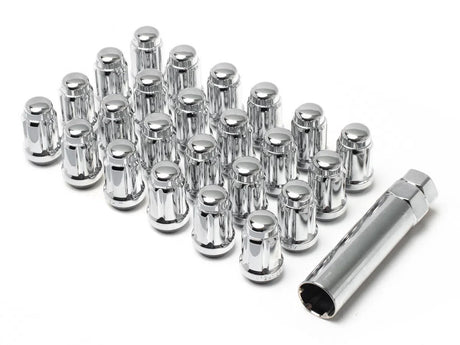 Photo of 12x1.5 UTV Wheels Lug Kit Chrome (6-Lug) by Valor Offroad - Premium Installation Kit for UTVs / Side by Sides