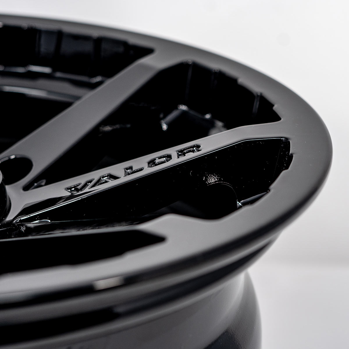 Photo of V01 UTV Wheel Gloss Black by Valor Offroad - Premium UTV Wheel for UTVs / Side by Sides