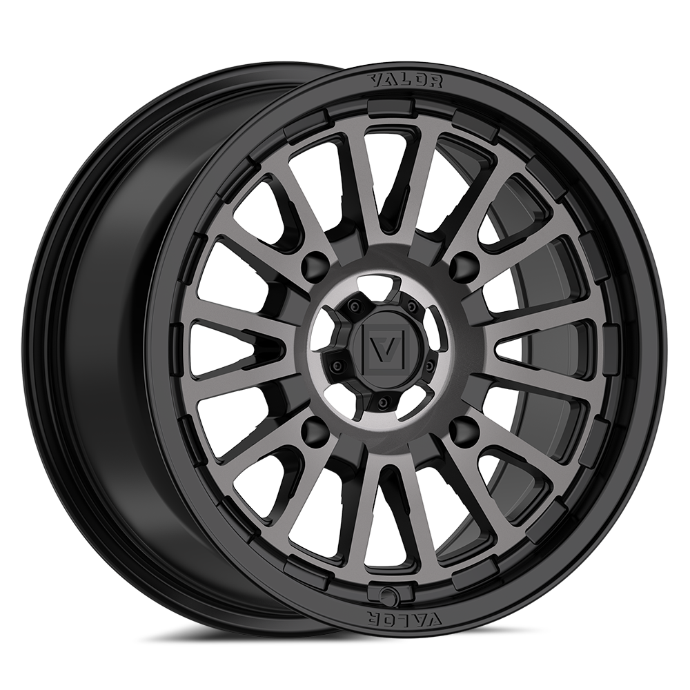 Photo of V14 UTV Wheel Dark Tint by Valor Offroad - Premium UTV Wheel for UTVs / Side by Sides