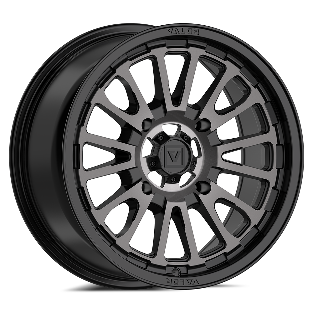 Photo of V14 UTV Wheel Dark Tint by Valor Offroad - Premium UTV Wheel for UTVs / Side by Sides