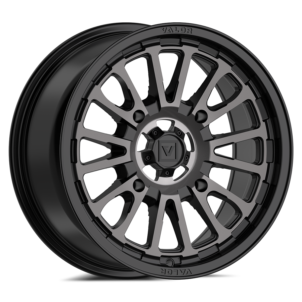 Photo of V14 UTV Wheel Dark Tint by Valor Offroad - Premium UTV Wheel for UTVs / Side by Sides