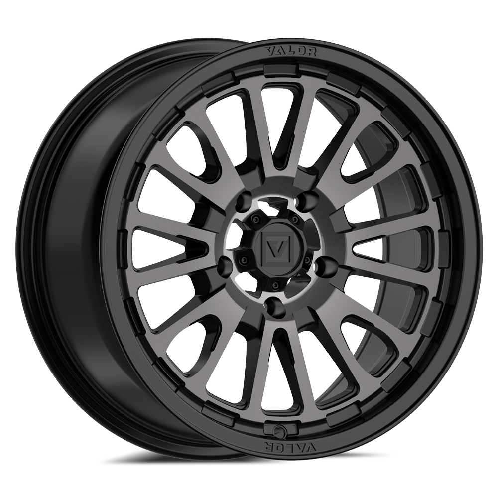 Photo of V14 UTV Wheel Dark Tint by Valor Offroad - Premium UTV Wheel for UTVs / Side by Sides