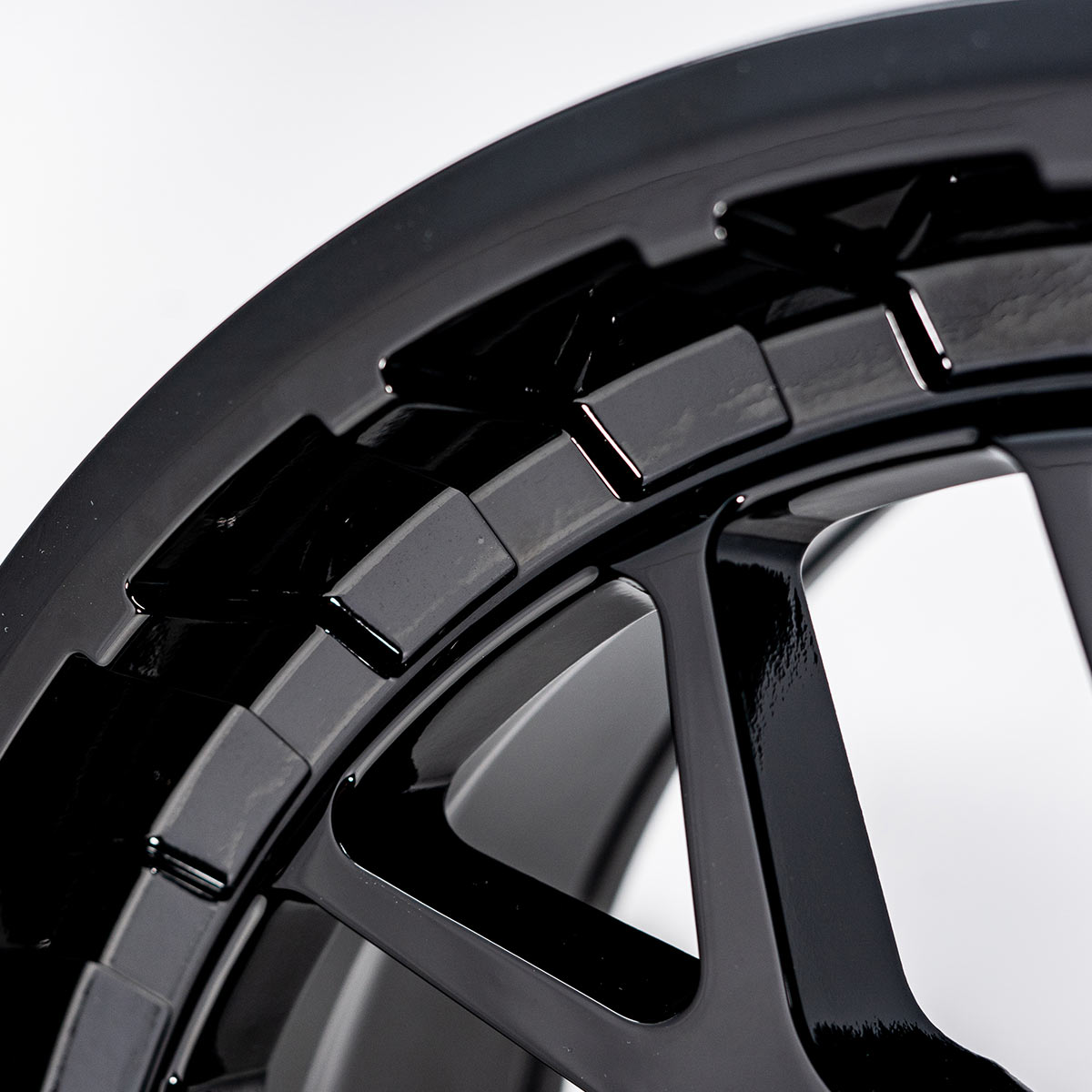 Photo of V03 UTV Wheel Gloss Black by Valor Offroad - Premium UTV Wheel for UTVs / Side by Sides