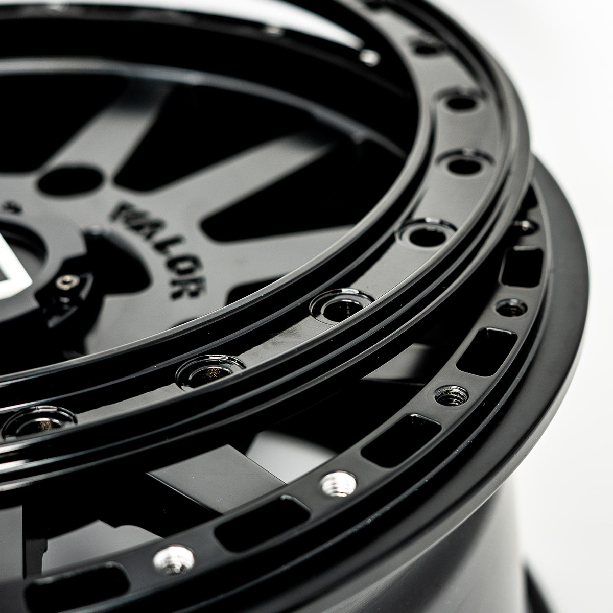 Photo of V05 UTV Wheel Satin Black by Valor Offroad - Premium UTV Wheel for UTVs / Side by Sides