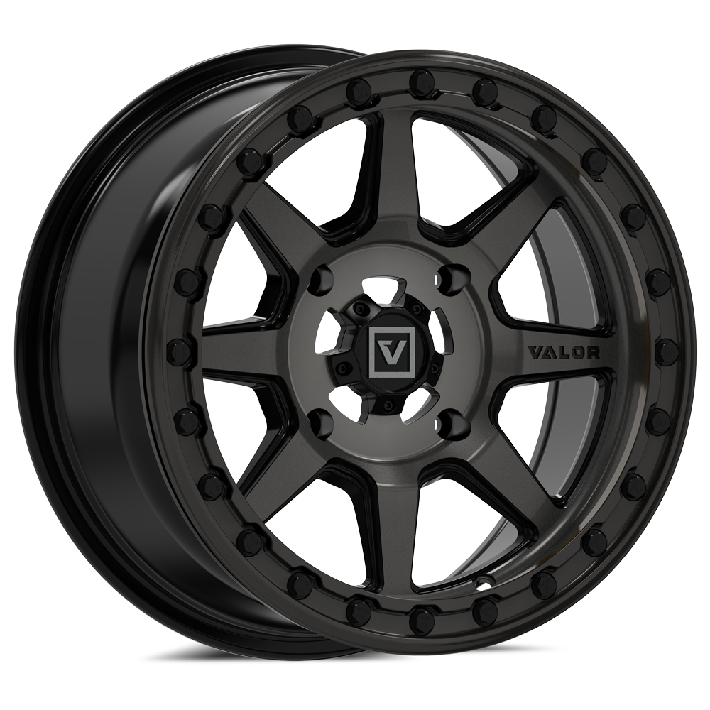 Photo of V13 Beadlock UTV Wheel Dark Tint by Valor Offroad - Premium UTV Wheel for UTVs / Side by Sides