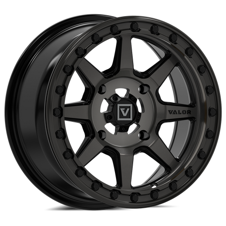 Photo of V13 Beadlock UTV Wheel Dark Tint by Valor Offroad - Premium UTV Wheel for UTVs / Side by Sides