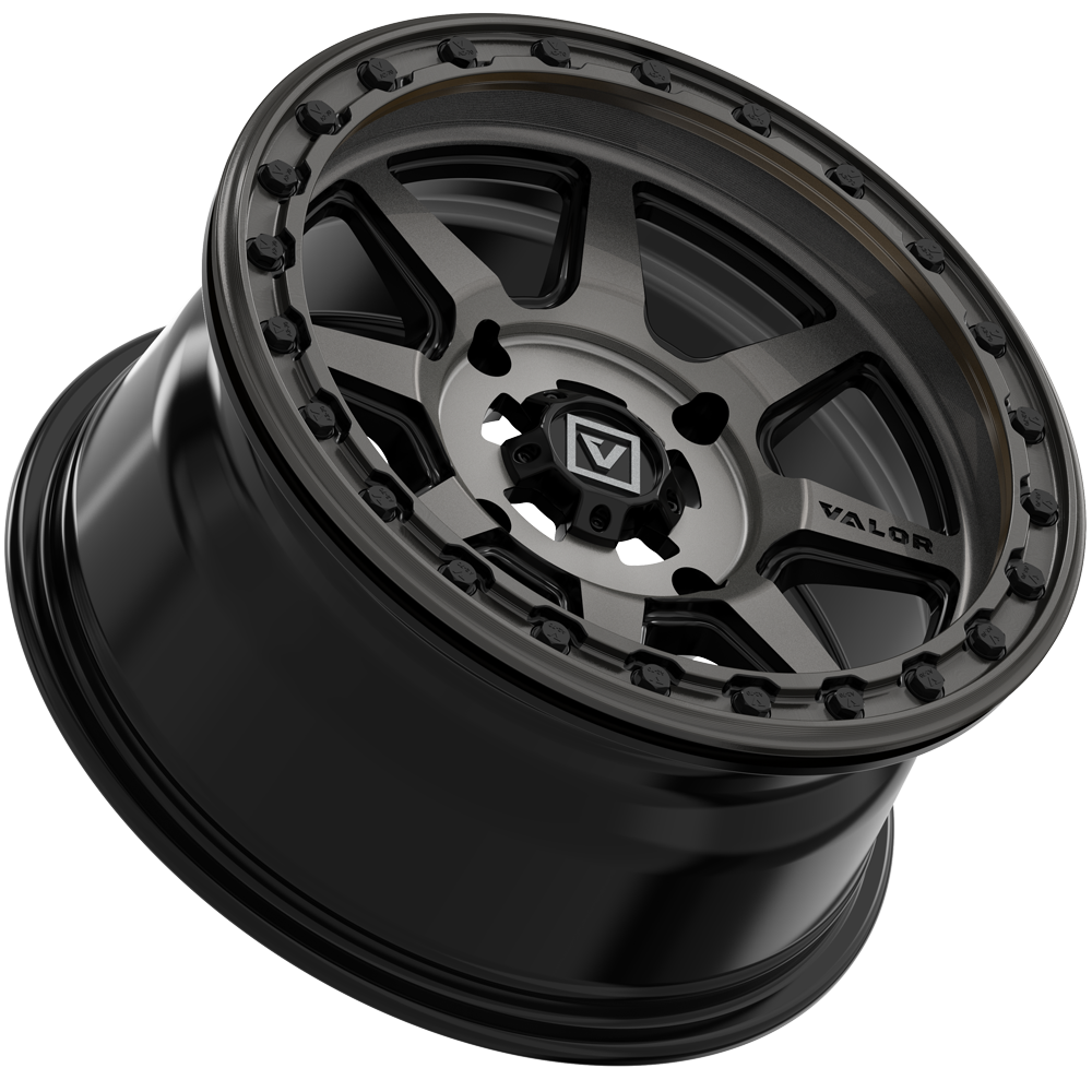 Photo of V13 Beadlock UTV Wheel Dark Tint by Valor Offroad - Premium UTV Wheel for UTVs / Side by Sides