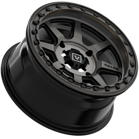 Photo of V13 Beadlock UTV Wheel Dark Tint by Valor Offroad - Premium UTV Wheel for UTVs / Side by Sides