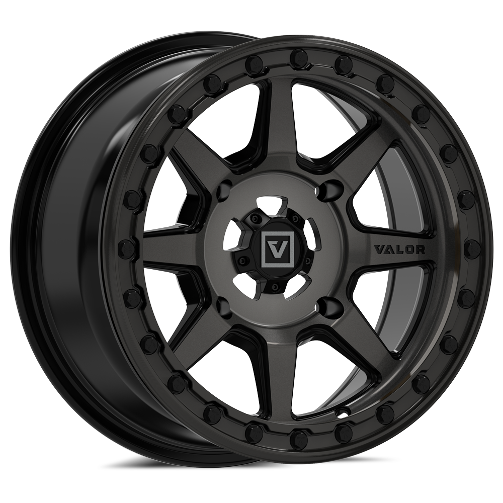 Photo of V13 Beadlock UTV Wheel Dark Tint by Valor Offroad - Premium UTV Wheel for UTVs / Side by Sides