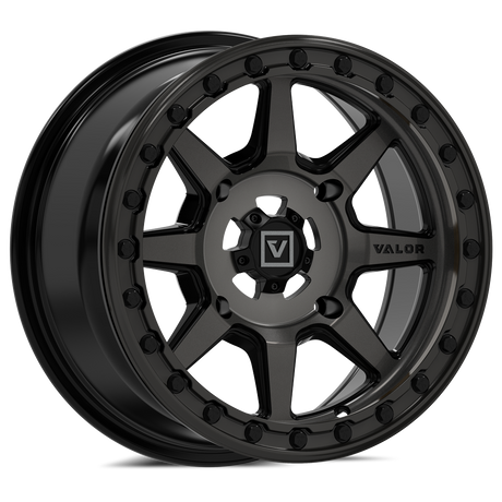 Photo of V13 Beadlock UTV Wheel Dark Tint by Valor Offroad - Premium UTV Wheel for UTVs / Side by Sides